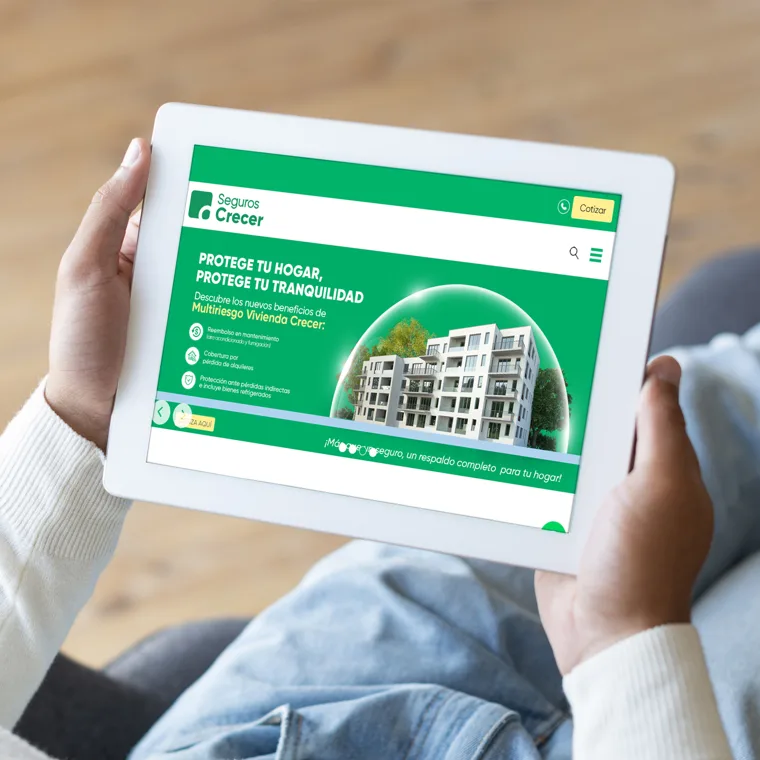 Proyecto web de Seguros Crecer